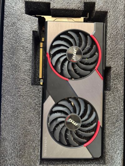 Лот: 25413250. Фото: 1. AMD Radeon RX 5600XT MSI GamingX. Видеокарты