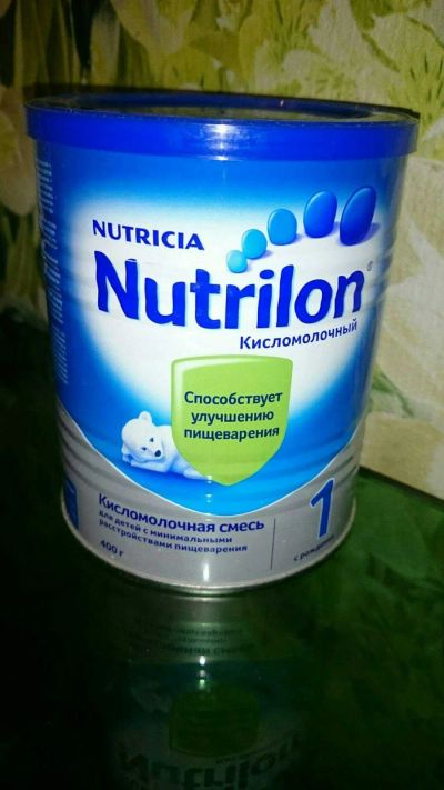 Лот: 12748676. Фото: 1. Смесь кисломолочная Nutrilon 1... Детское питание