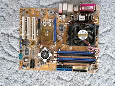 Лот: 15920133. Фото: 1. Комплект Athlon 64 3000+ + MB... Комплекты запчастей