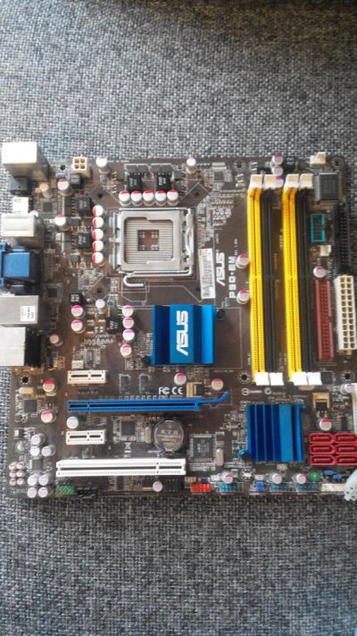 Лот: 6015376. Фото: 1. Материнская плата ASUS P5Q-EM... Материнские платы