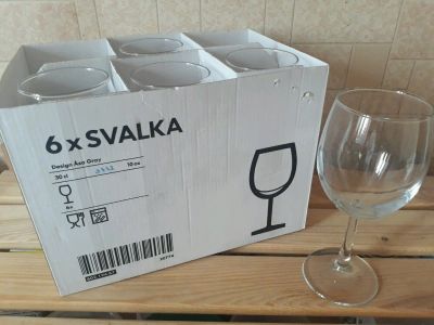 Лот: 10456339. Фото: 1. Бокалы для красного вина IKEA. Кружки, стаканы, бокалы