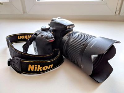 Лот: 15865812. Фото: 1. Nikon D3400 AF-S Nikkor 18-105mm. Цифровые зеркальные