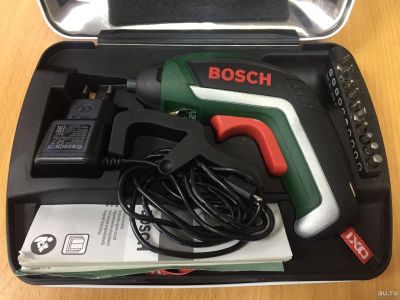 Лот: 13514646. Фото: 1. Аккумуляторная отвертка BOSCH... Электроинструмент