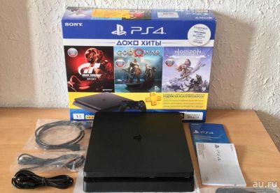 Лот: 17330855. Фото: 1. PlayStation 4 Slim 1Tb (6.72... Игровые приставки, консоли