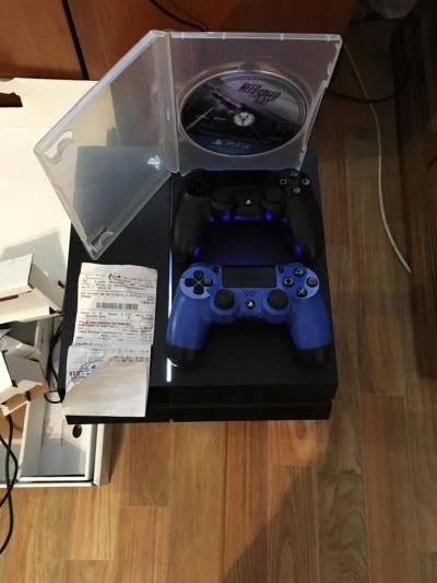 Лот: 6518194. Фото: 1. Sony ps 4 + 2 геймпада. Игровые приставки, консоли