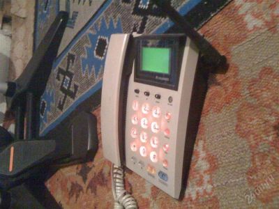 Лот: 1081822. Фото: 1. CDMA Без проводной домашний телефон. Стационарные GSM