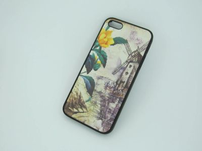 Лот: 4139149. Фото: 1. Чехол для iPhone 5, с принтом... Чехлы, бамперы