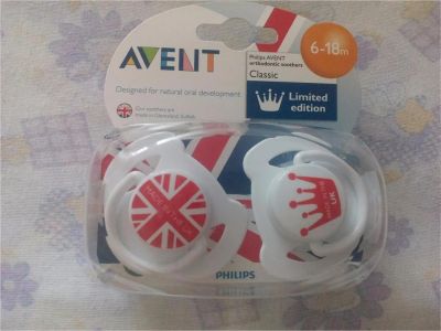 Лот: 6729766. Фото: 1. Avent набор пустышек 6-18мес. Другое (кормление и уход, гигиена)