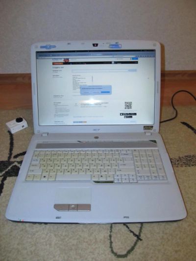 Лот: 6400974. Фото: 1. Ноутбук Acer Aspire 7720G (Core2Duo... Ноутбуки