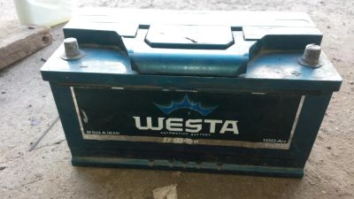 Лот: 5393263. Фото: 1. Аккумулятор westa 100. Аккумуляторы