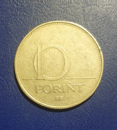 Лот: 25023854. Фото: 1. Венгрия 10 форинтов 1993 г. Европа
