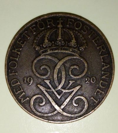 Лот: 15438711. Фото: 1. Швеция 1920....... Европа