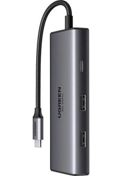 Лот: 21590956. Фото: 1. USB-хаб UGREEN CM498 USB-C to... USB хабы