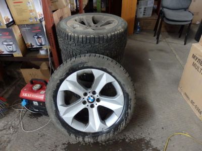 Лот: 4110844. Фото: 1. шины nokian для BMW X6 , шипы... Шины на дисках