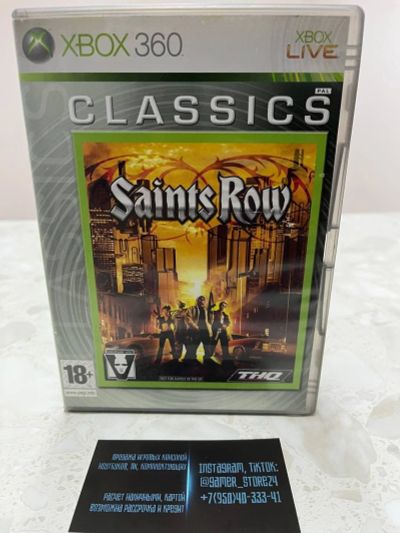 Лот: 18392273. Фото: 1. Saints Row. Лицензионный диск... Игры для консолей