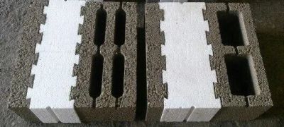 Лот: 6960551. Фото: 1. Теплоблок 20х40х40. Блоки, кирпич, брусчатка