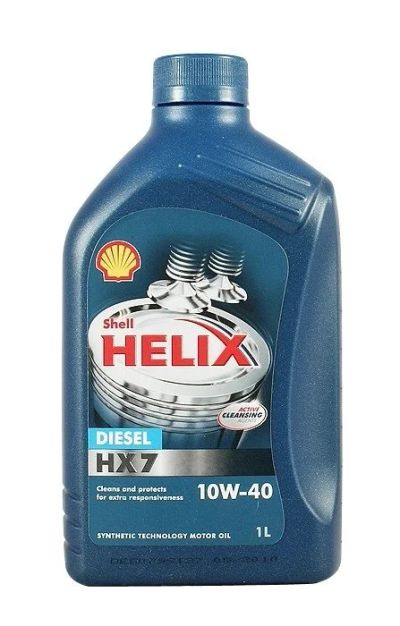 Лот: 14492811. Фото: 1. Shell Helix Diesel HX7 10W40... Масла, жидкости