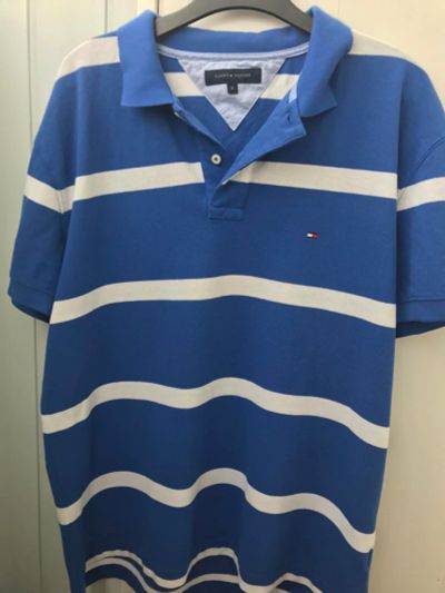 Лот: 9869463. Фото: 1. Поло Tommy Hilfiger Vintage оригинал. Рубашки, водолазки