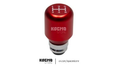 Лот: 20598040. Фото: 1. Ручка КПП 5 ступеней, красная. Другое (автозапчасти)