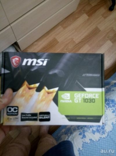 Лот: 13015596. Фото: 1. на гарантии msi geforce gt 1030... Видеокарты