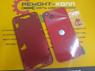 Лот: 20563953. Фото: 1. Корпус iPhone 14 Plus Красный... Корпуса, клавиатуры, кнопки