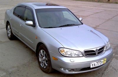 Лот: 935386. Фото: 1. NISSAN MAXIMA, 2004, V-2000, серебристый. Автомобили
