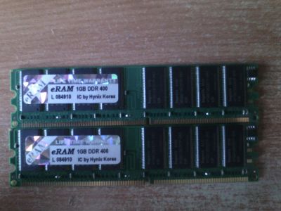 Лот: 9368310. Фото: 1. оперативная память eRAM DDR 400... Оперативная память