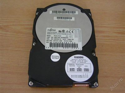 Лот: 1592509. Фото: 1. Древний HDD Fujitsu 1091Mb. Жёсткие диски (HDD)