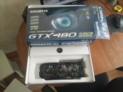 Лот: 7928814. Фото: 1. GTX 480. Видеокарты