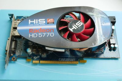 Лот: 16240283. Фото: 1. HIS Radeon HD 5770. Видеокарты