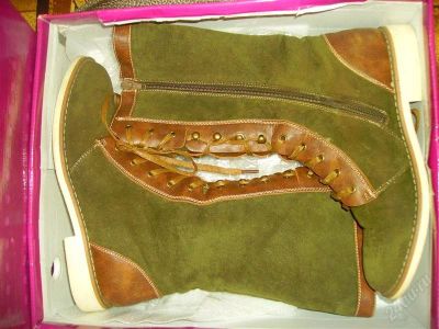 Лот: 1206425. Фото: 1. сапоги-ботинки (новые) р 37,5... Ботинки, полуботинки