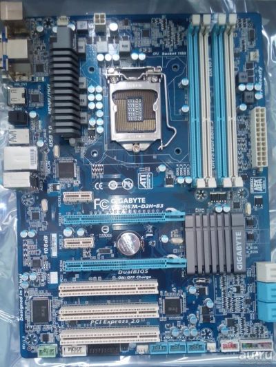 Лот: 9762575. Фото: 1. Материнская плата GigaByte ГигаБайт... Материнские платы