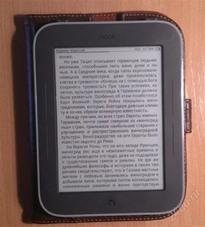 Лот: 2476885. Фото: 1. Nook Simple Touch with GlowLight. Электронные книги