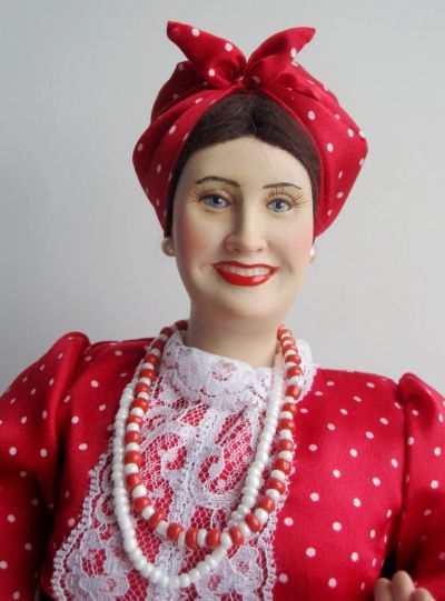 Лот: 13936518. Фото: 1. авторская кукла на чайник "Любава... Авторские куклы, игрушки, поделки