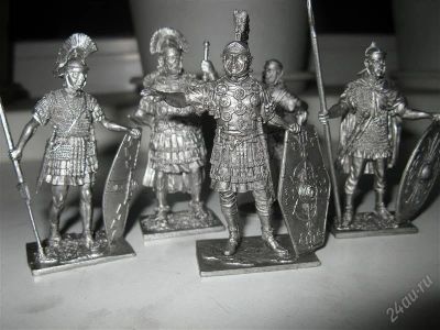 Лот: 2899204. Фото: 1. Оловянные солдатики Древнего Рима. Игрушки