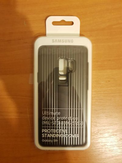 Лот: 12262720. Фото: 1. Чехол для Samsung galaxy s9+ black. Чехлы, бамперы