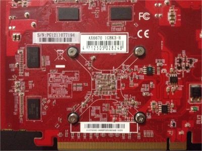 Лот: 7731601. Фото: 1. AMD Radeon 6670 (нет изо). Видеокарты