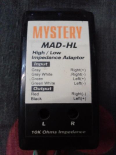 Лот: 6037675. Фото: 1. Конвертор уровня Mystery MAD-HL... Аксессуары для автозвука