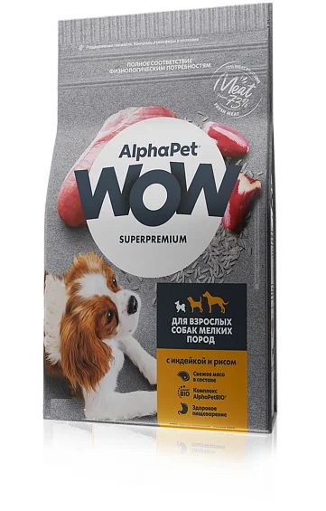 Лот: 19055688. Фото: 1. АльфаПет (AlphaPet) WOW сухой... Корма