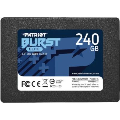 Лот: 21179966. Фото: 1. SSD диск PATRiOT 2.5" Burst Elite... SSD-накопители