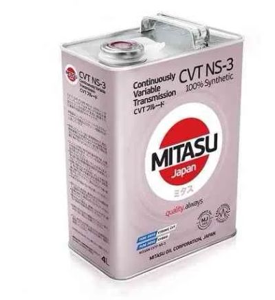 Лот: 20073205. Фото: 1. MITASU CVT NS-3 FLUID 4 л (масло... Масла, жидкости