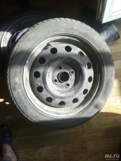 Лот: 9385210. Фото: 1. Шины на штамповках (2 шт). Шины на дисках