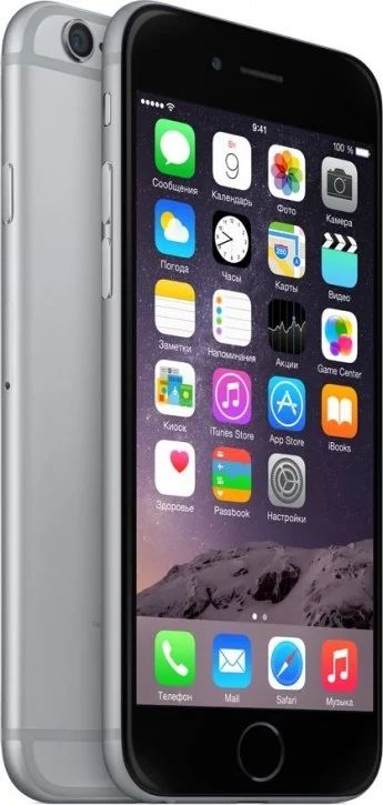 Лот: 12528857. Фото: 1. Apple iPhone 6 32 ГБ серый. Смартфоны