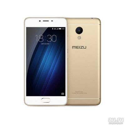 Лот: 8630641. Фото: 1. Meizu M3s mini 16GB+2GB Золотой... Смартфоны