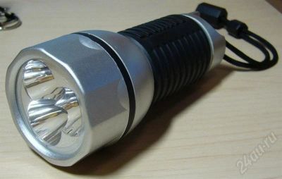 Лот: 360584. Фото: 1. Фонарь 3 led. Фонарики