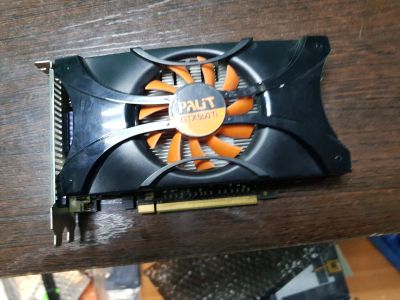 Лот: 12462054. Фото: 1. Видеокарта Palit GTX550ti. Видеокарты