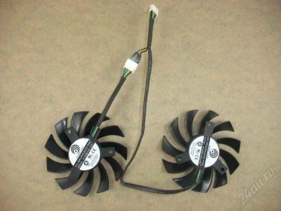 Лот: 2866191. Фото: 1. 75mm MSI ATI NVIDIA GTX Вентилятор... Другое (комплектующие)