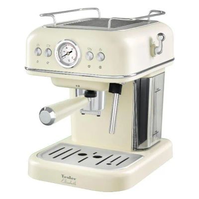 Лот: 25748102. Фото: 1. Кофеварка рожковая Tesler ECM-245... Чайники, кофемашины, кулеры