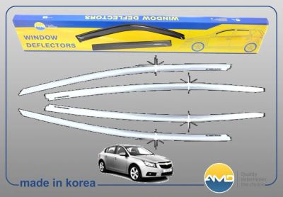 Лот: 7365099. Фото: 1. ветровики Chevrolet Cruze хэтчбек... Кузов