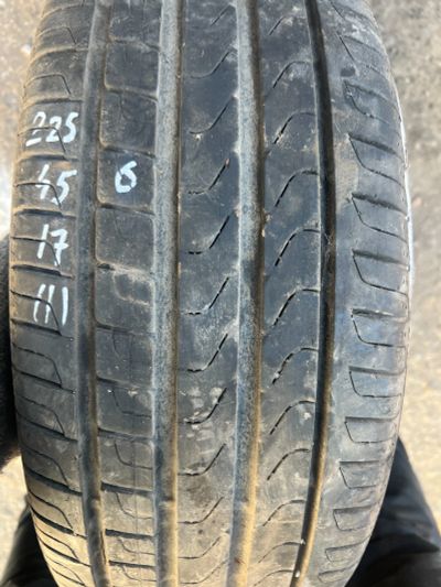 Лот: 24840338. Фото: 1. (1шт) 225-45-17 Pirelli Сinturato... Шины